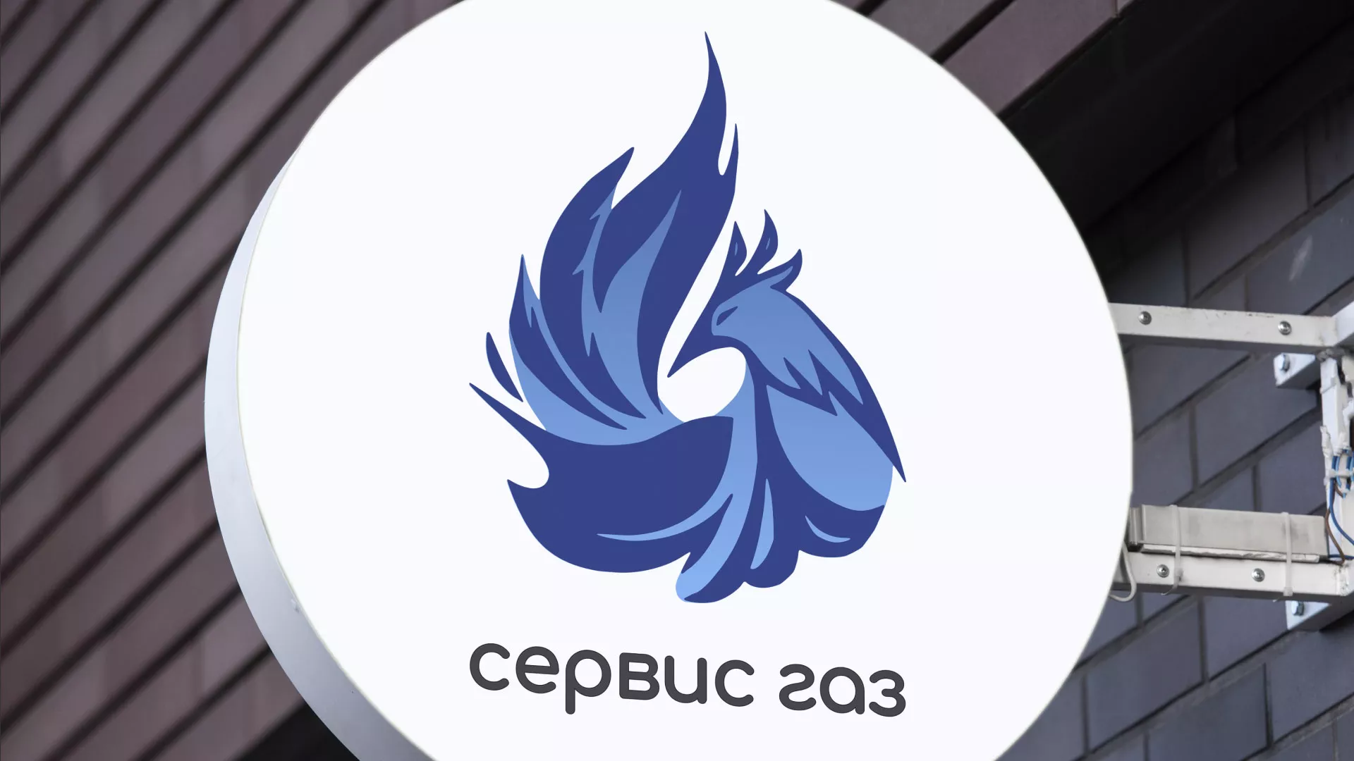 Создание логотипа «Сервис газ» в Куйбышеве