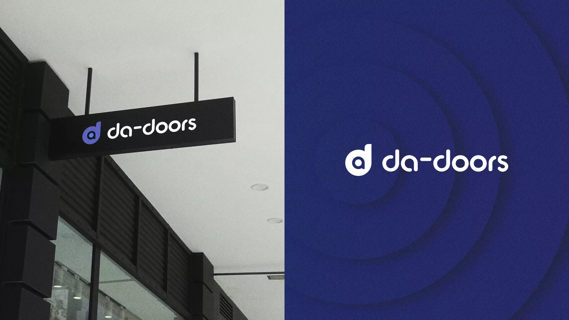 Разработка логотипа компании по продаже дверей в Куйбышеве